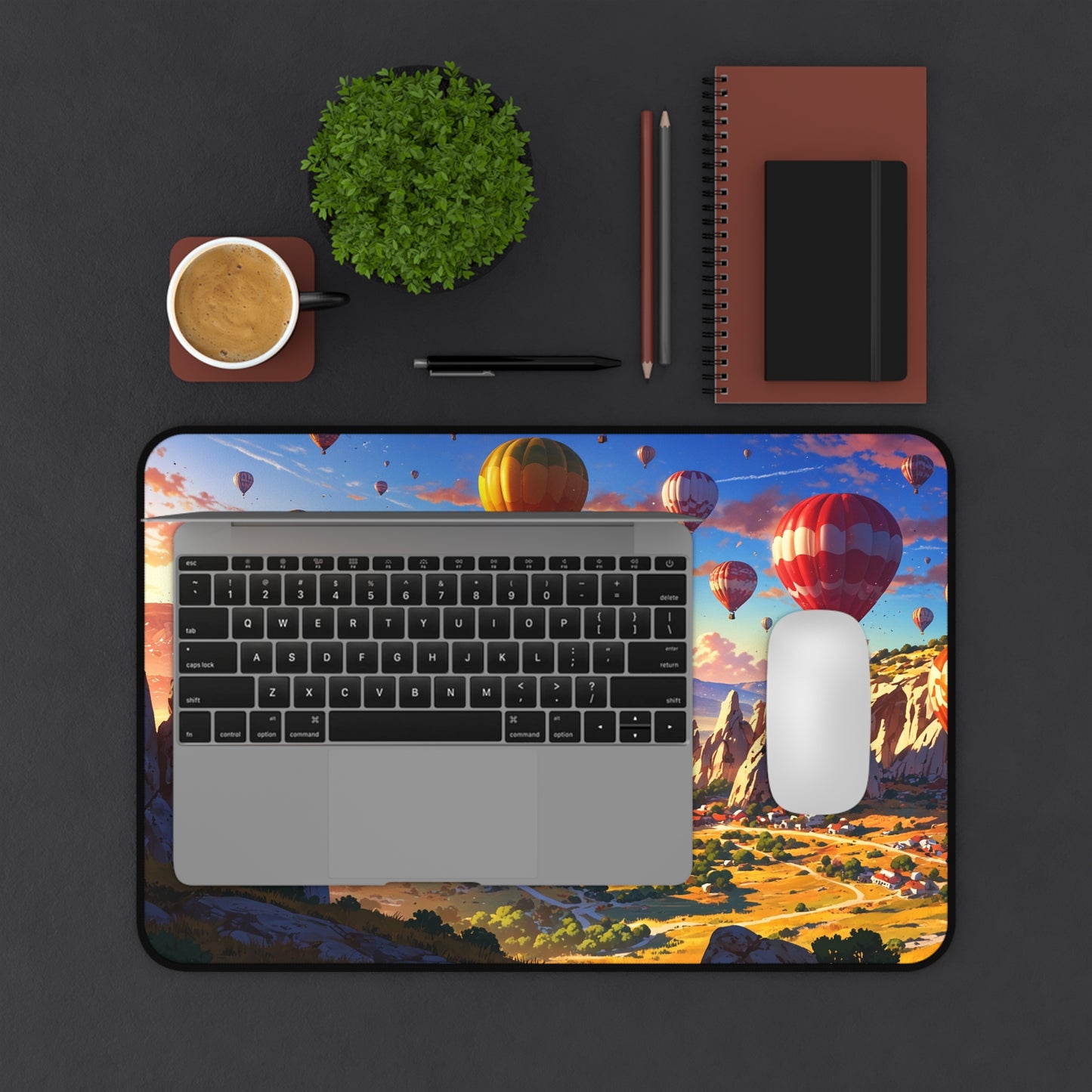 Scenic Landscape Desk Mat