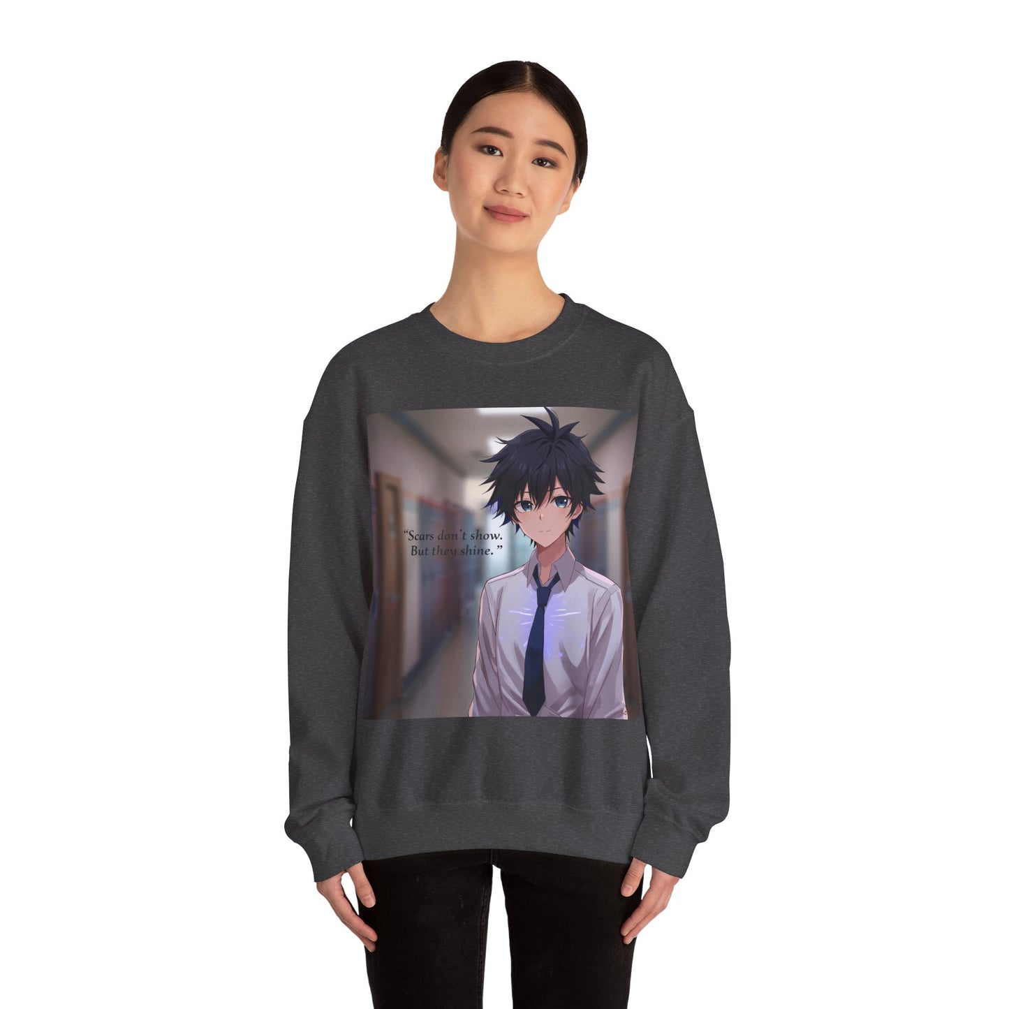 Anime-Inspired Unisex Crewneck Sweatshirt
