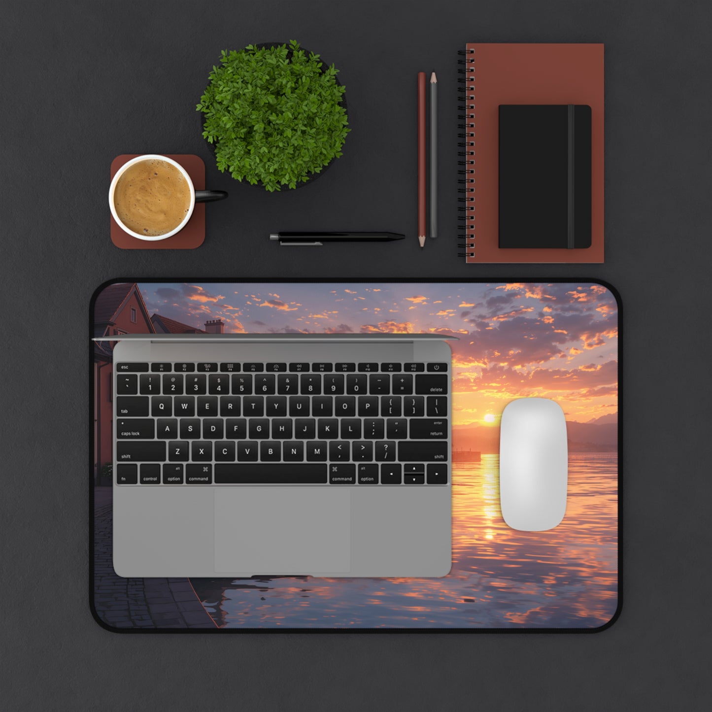 Scenic Sunset Desk Mat