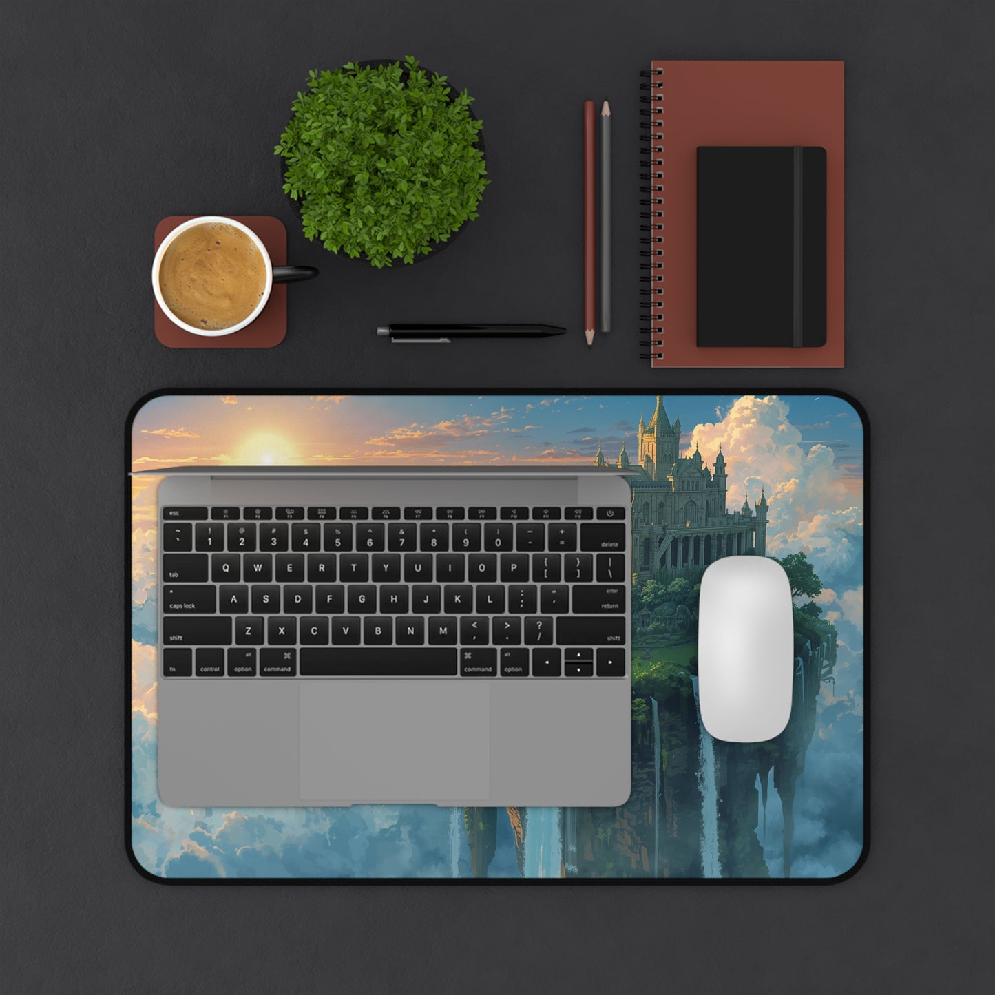 Fantasy Castle Desk Mat