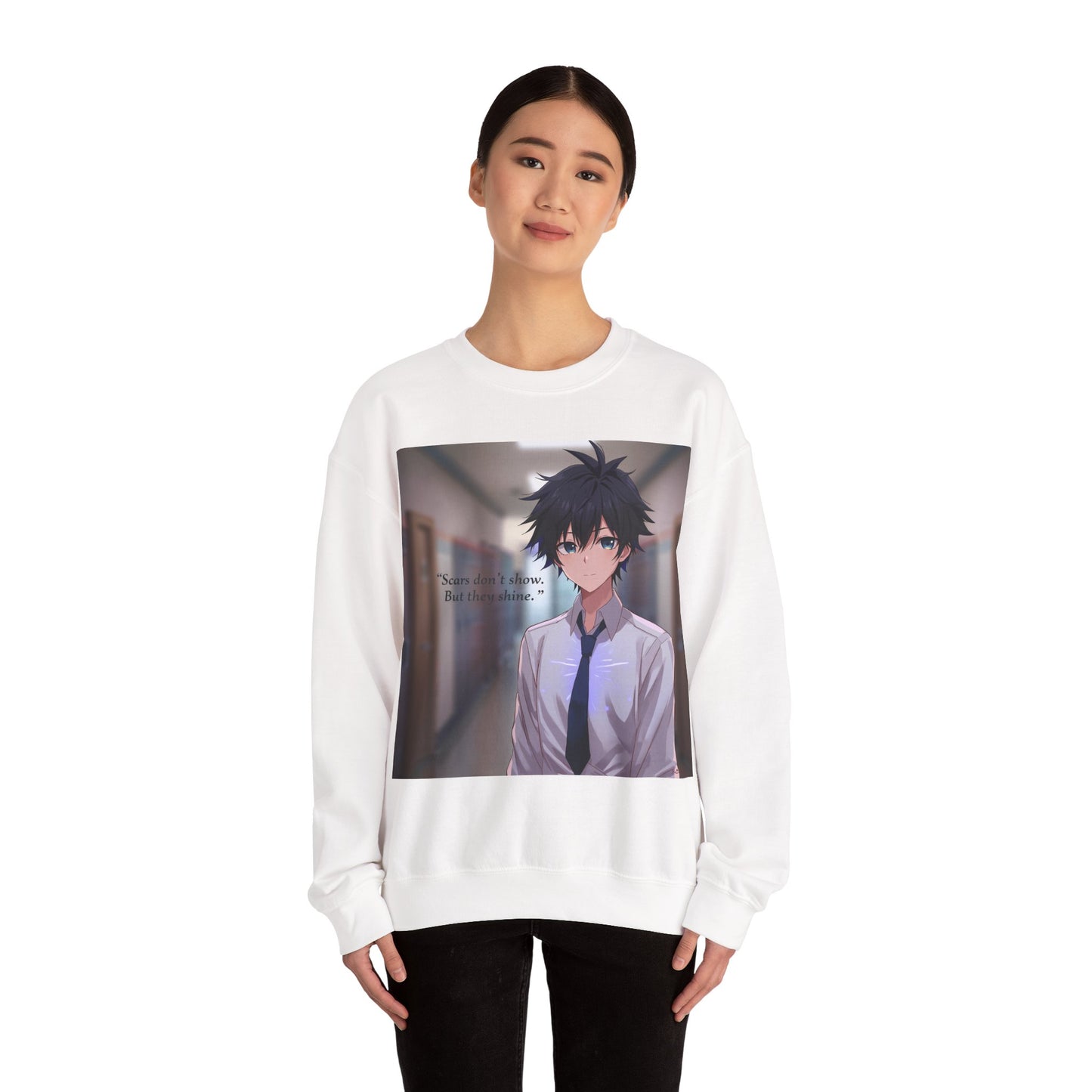 Anime-Inspired Unisex Crewneck Sweatshirt