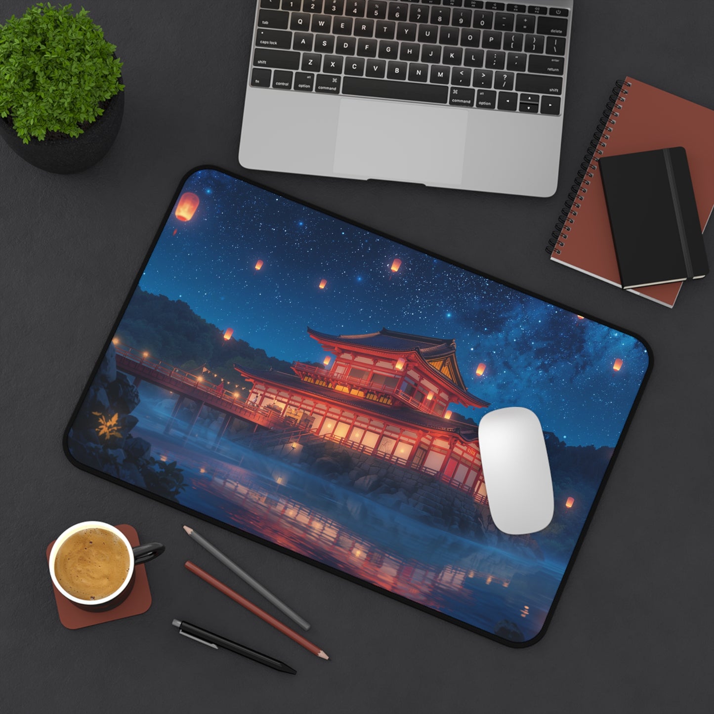 Tranquil Night Desk Mat