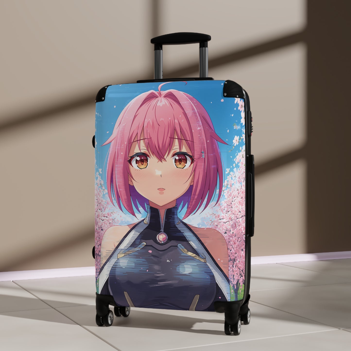 Anime-Inspired Suitcase for Travel Enthusiasts