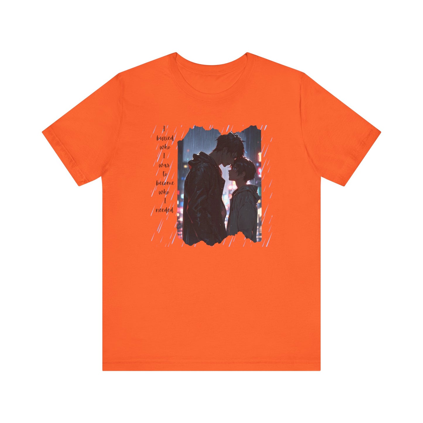 Anime Style Healing T-Shirt 'Ghost of My Past Self'