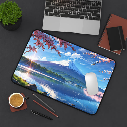Serene Landscape Desk Mat