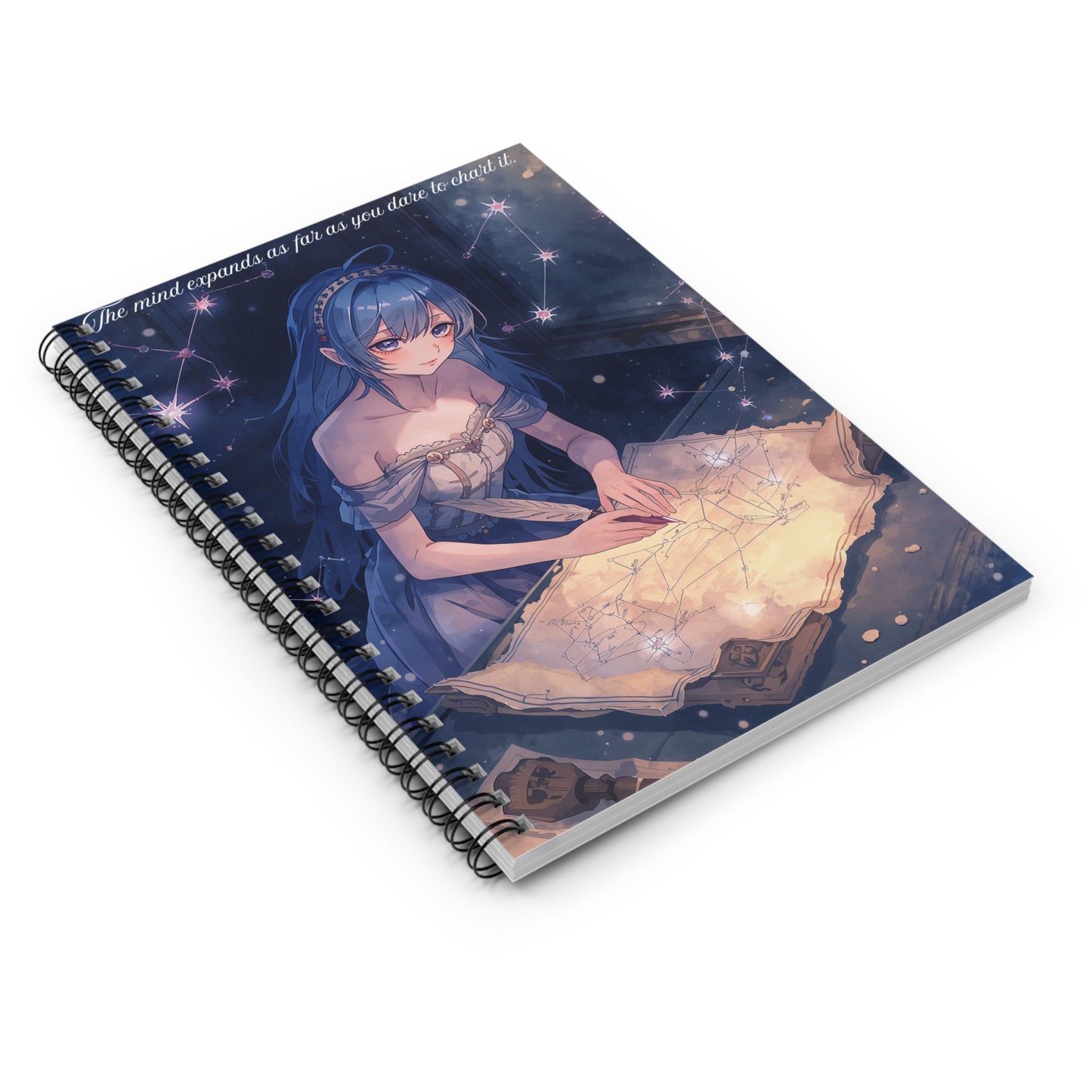 Whimsical Art Spiral Notebook