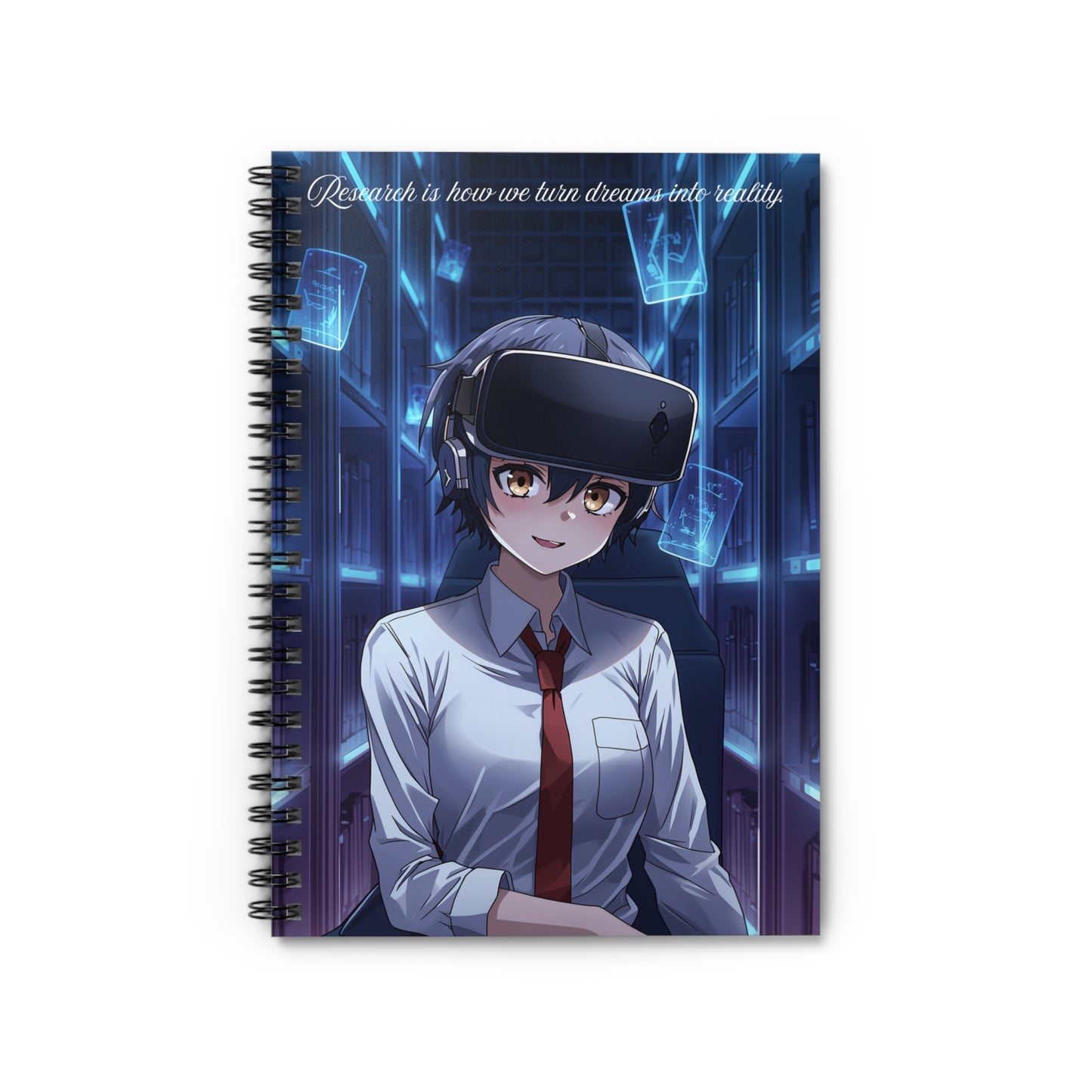 VR Themed Spiral Notebook