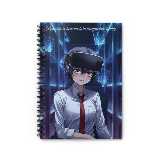 VR Themed Spiral Notebook