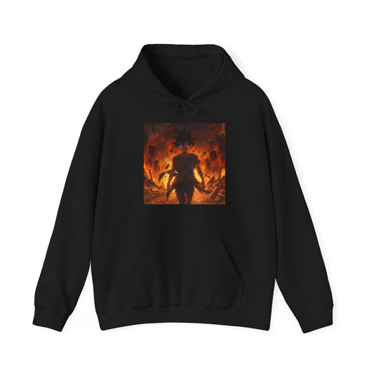 Fiery Shadow Unisex Hoodie