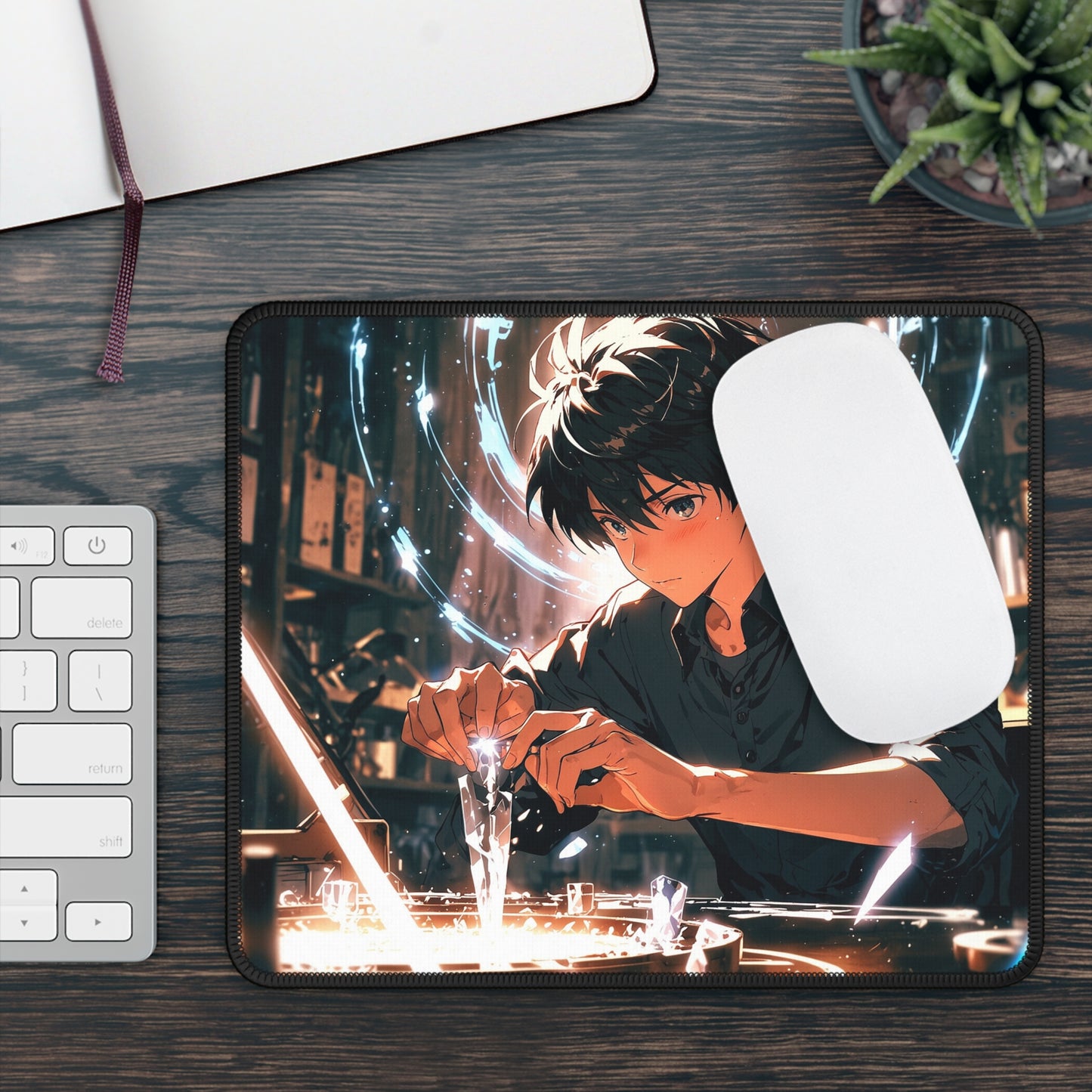 Enchanting Gaming Mouse Pad with Artistic Design