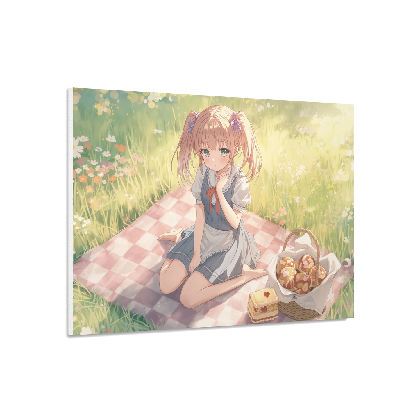 Charming Anime Foam Board Art Print
