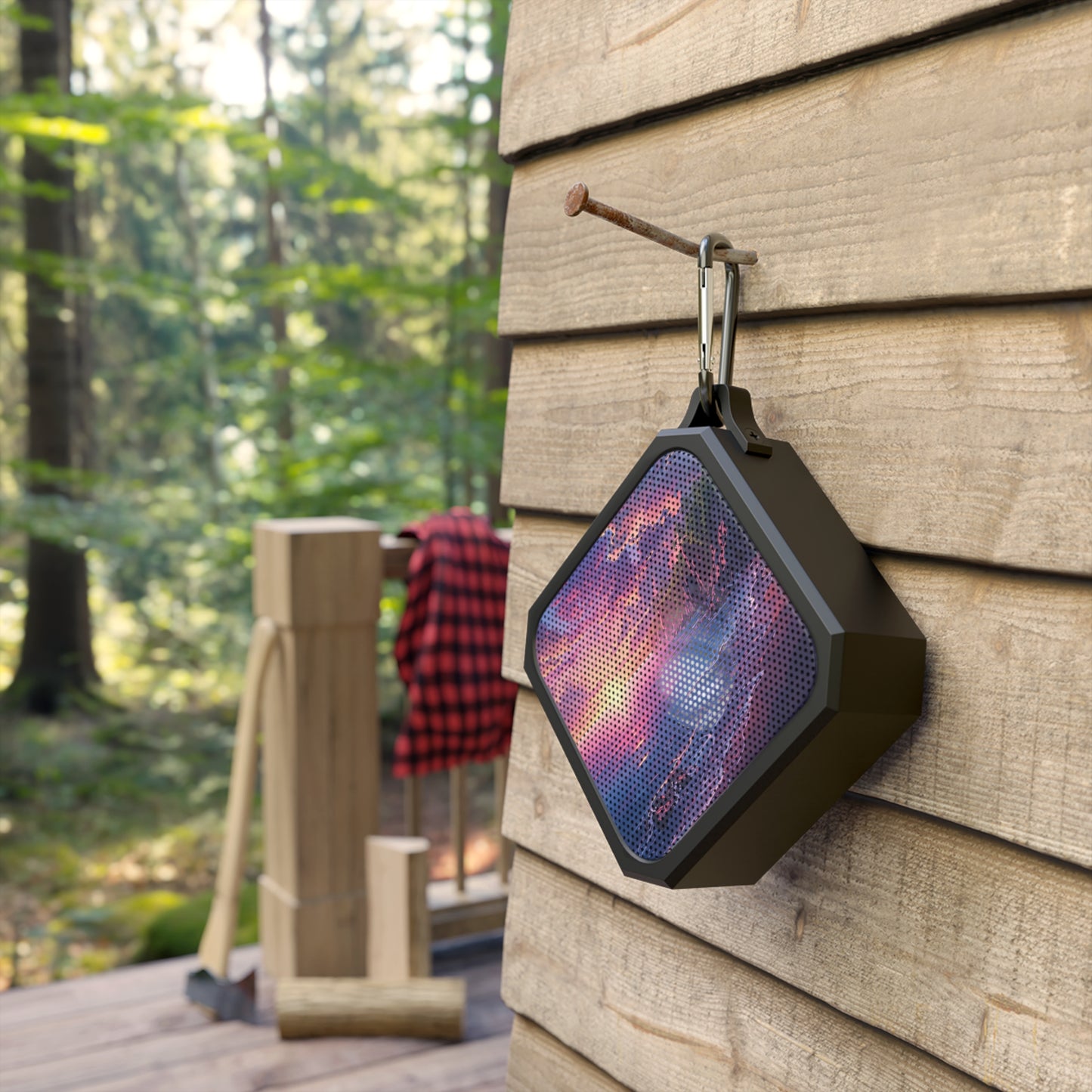 Outdoor Bluetooth Speaker with Scenic Design