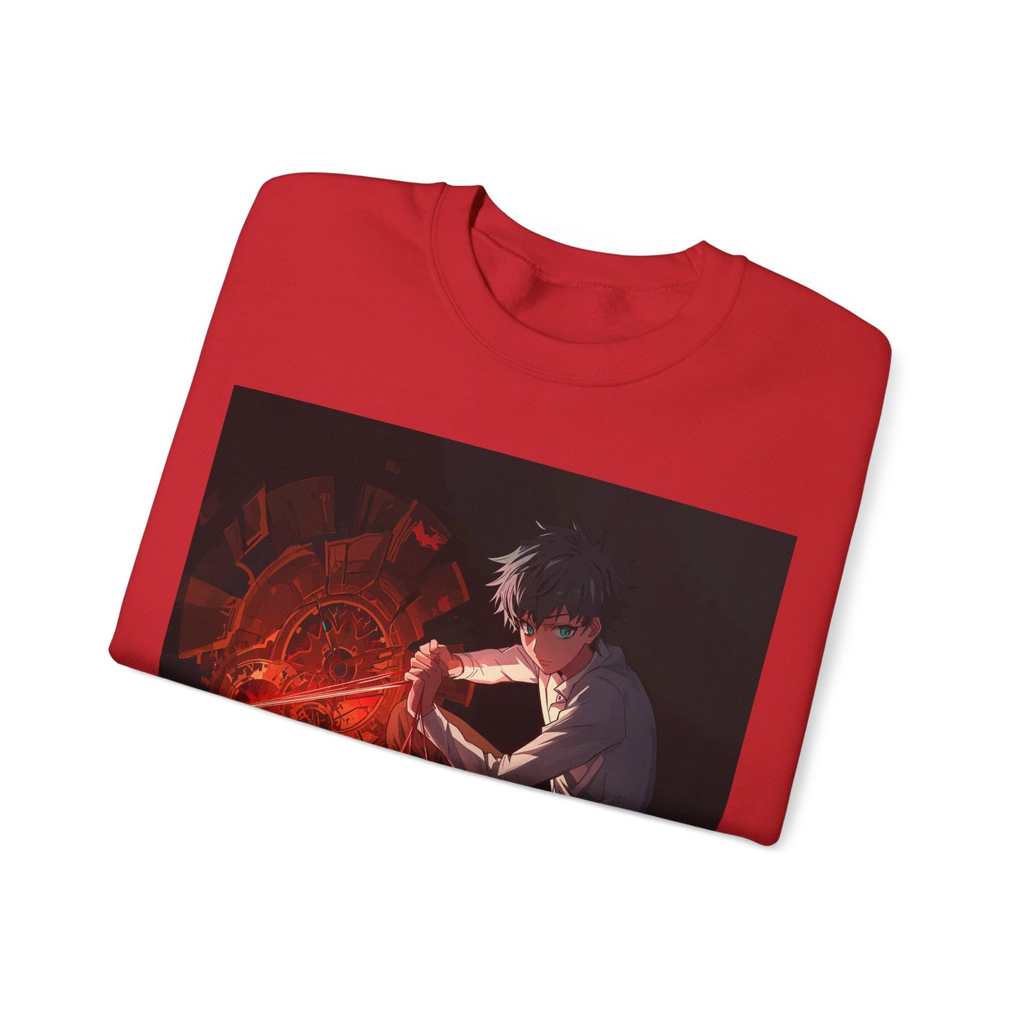 Stylish Unisex Heavy Blend Sweatshirt with Dynamic Artwork