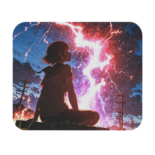Vibrant Lightning Mouse Pad