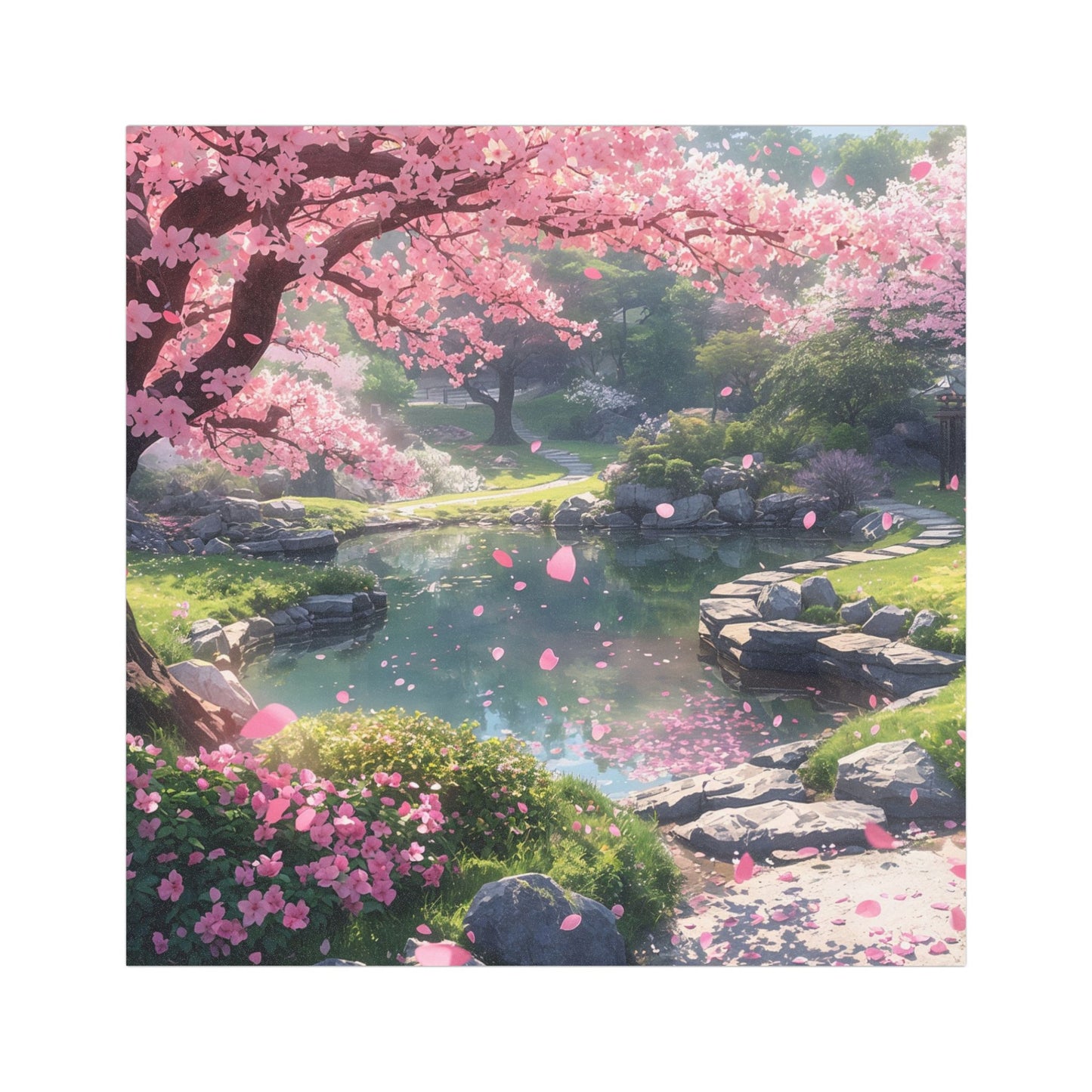 Blossom Serenity Car Magnets