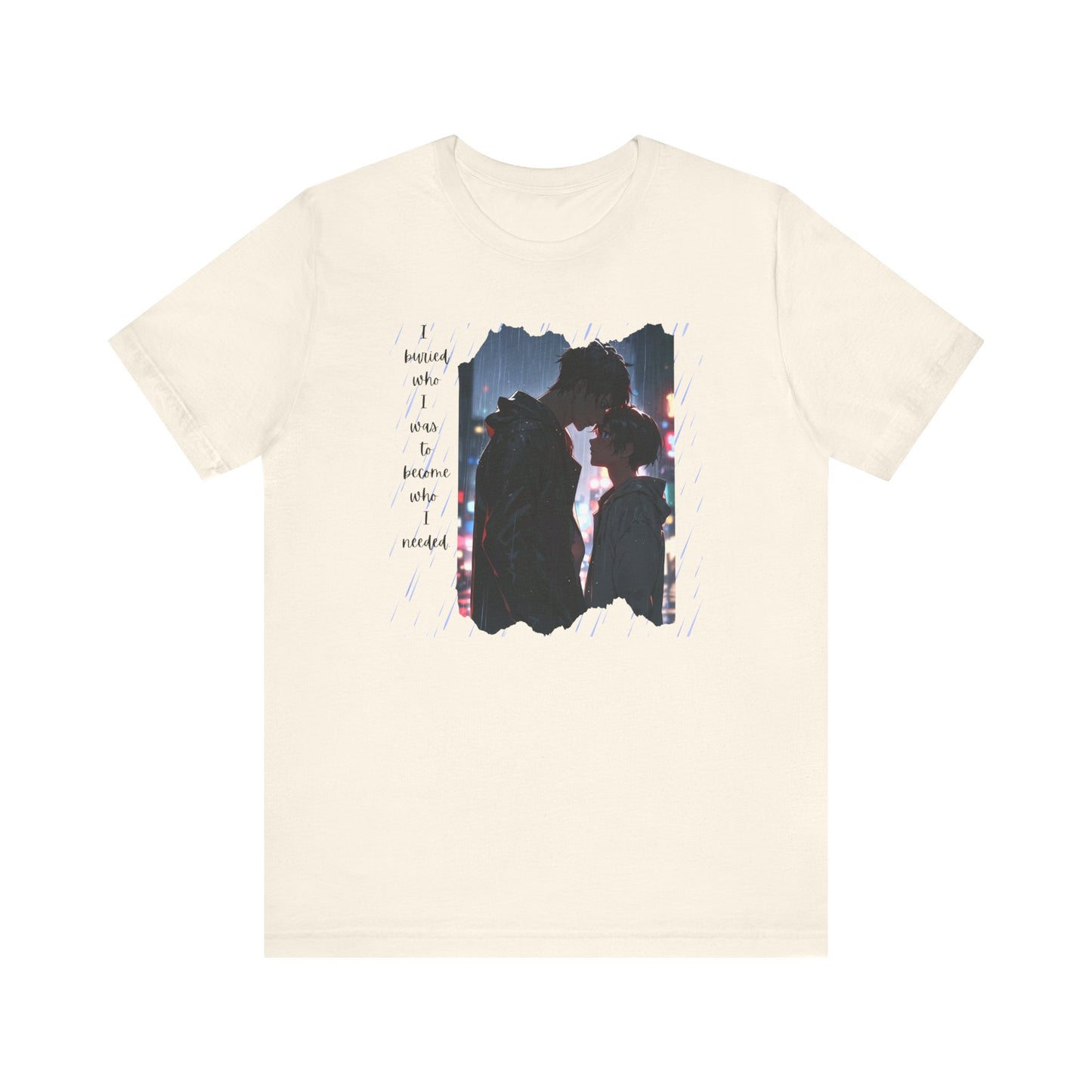 Anime Style Healing T-Shirt 'Ghost of My Past Self'
