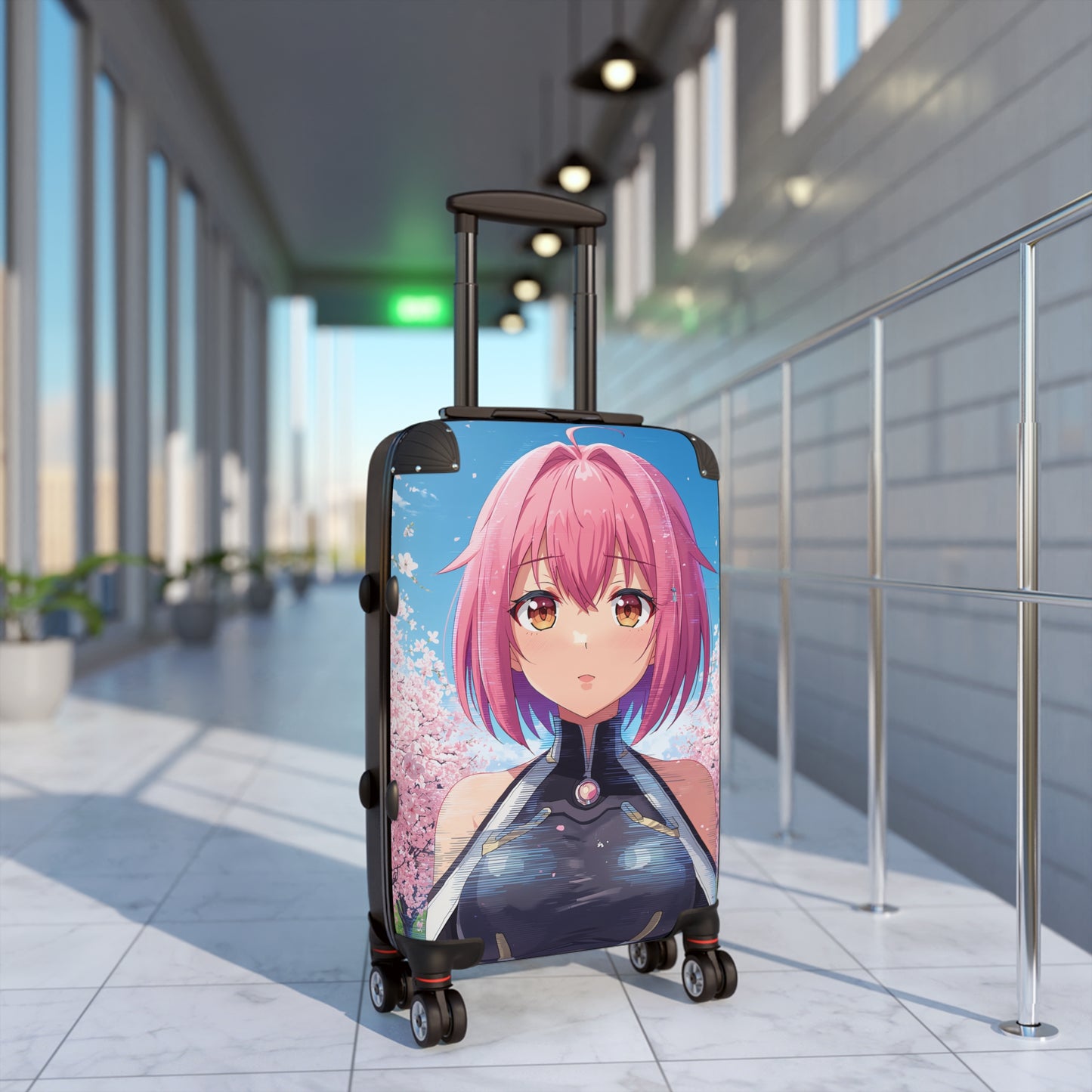 Anime-Inspired Suitcase for Travel Enthusiasts