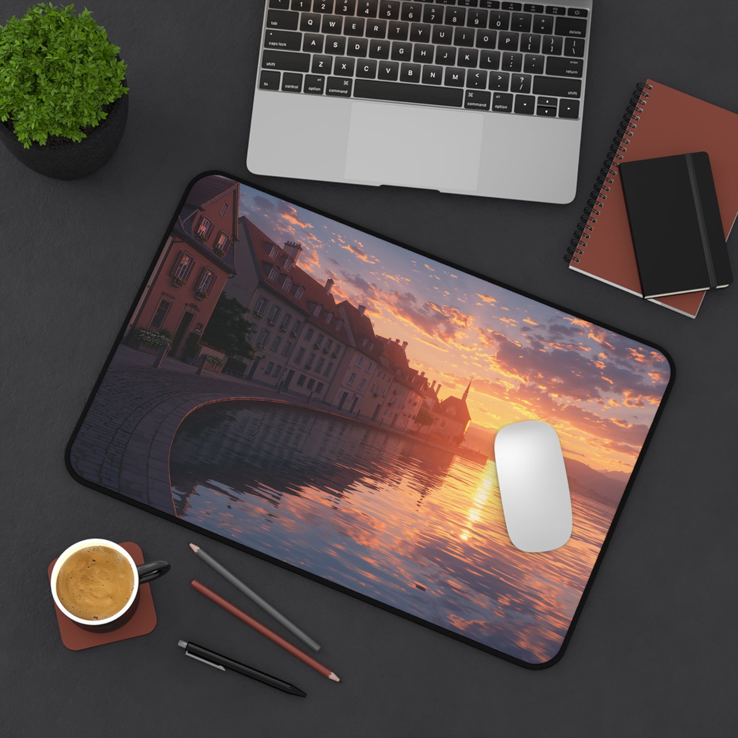 Scenic Sunset Desk Mat