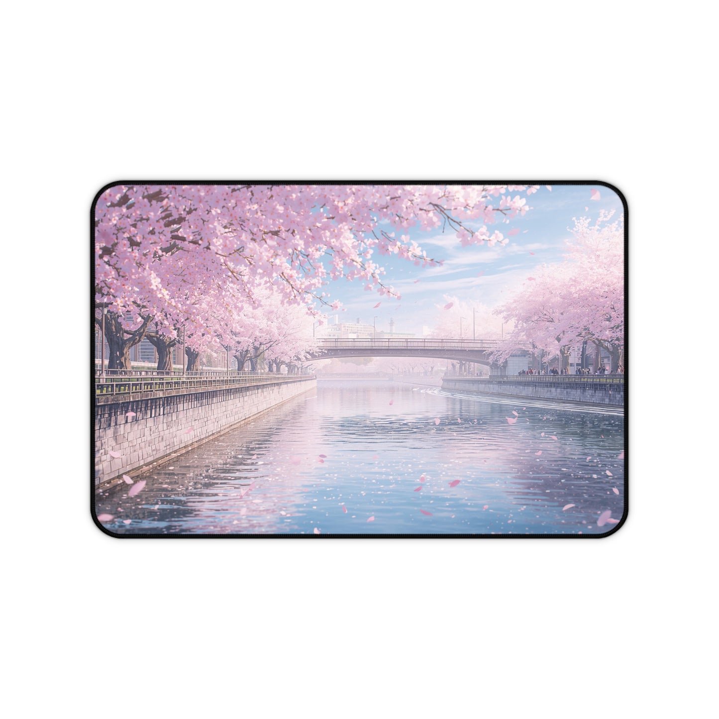 Spring Cherry Blossom Desk Mat