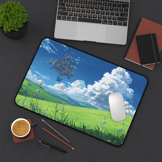 Whimsical Landscape Desk Mat