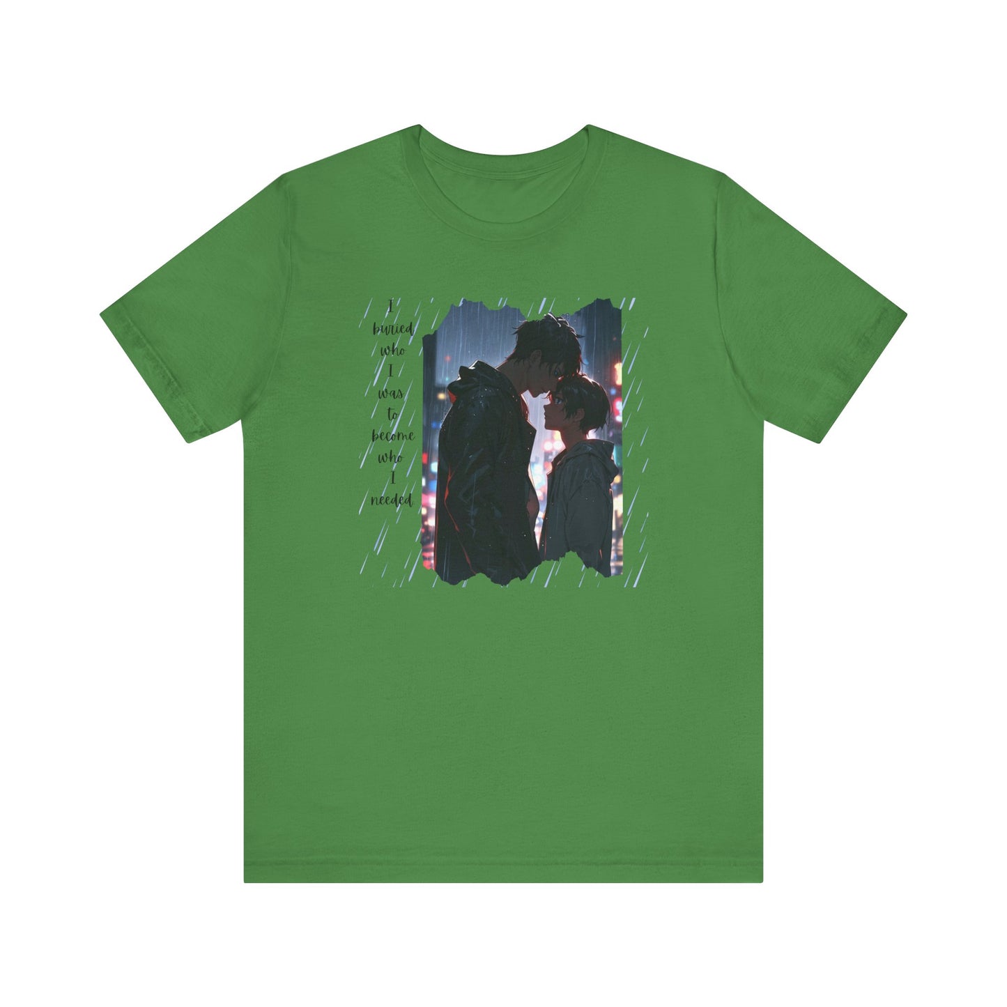 Anime Style Healing T-Shirt 'Ghost of My Past Self'