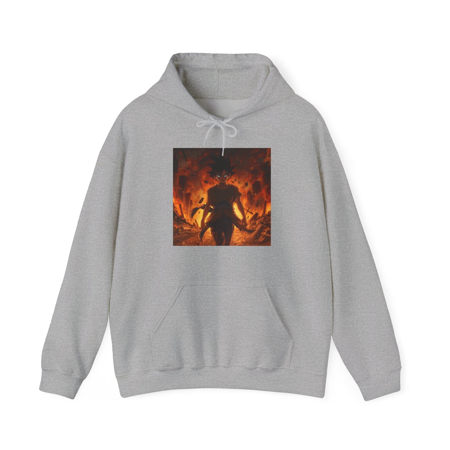 Fiery Shadow Unisex Hoodie