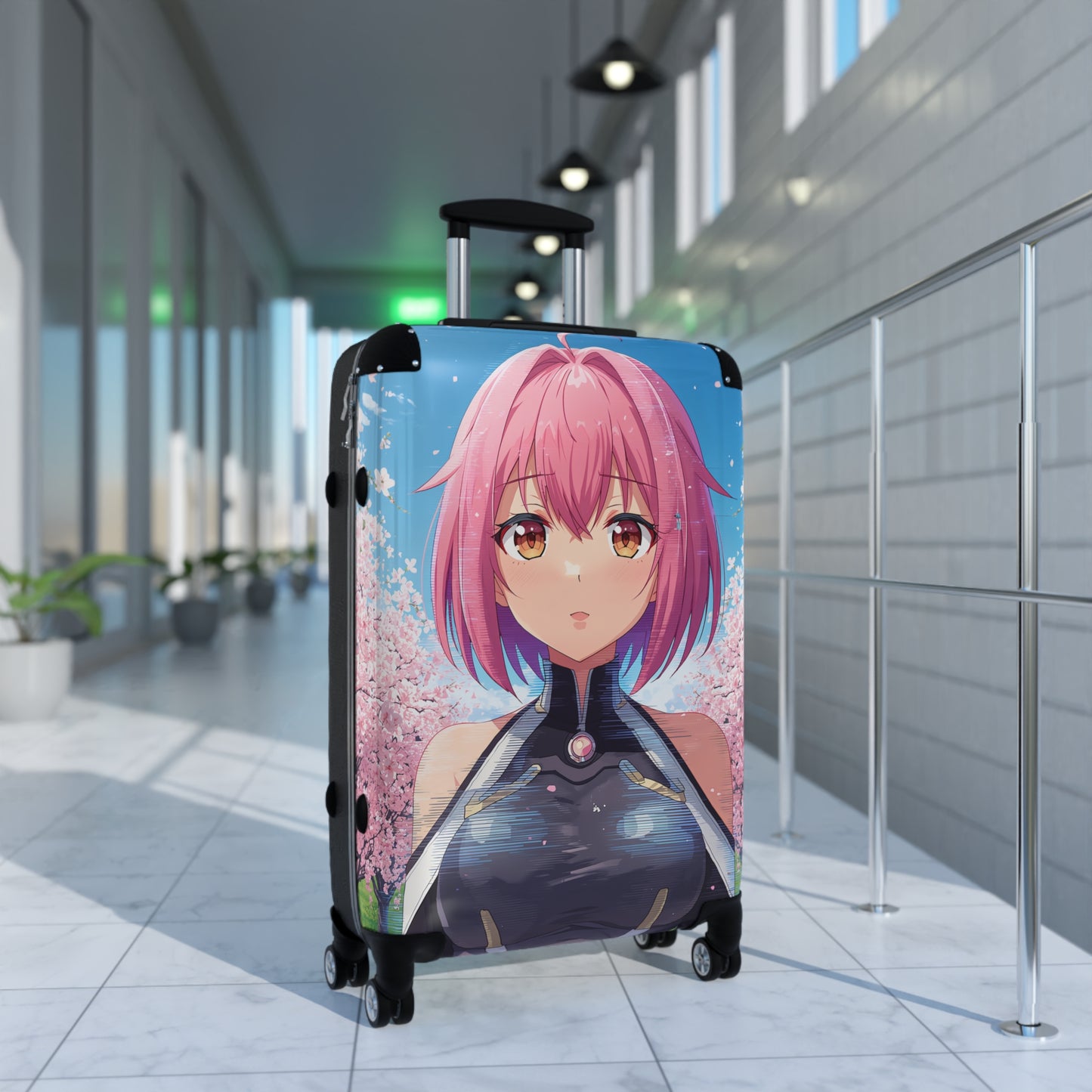 Anime-Inspired Suitcase for Travel Enthusiasts
