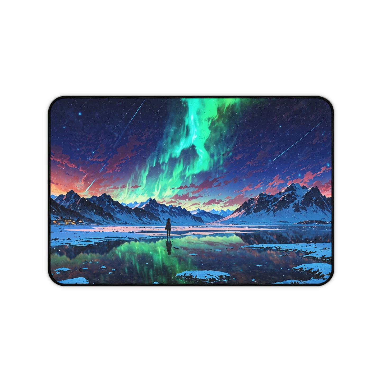 Aurora Borealis Desk Mat