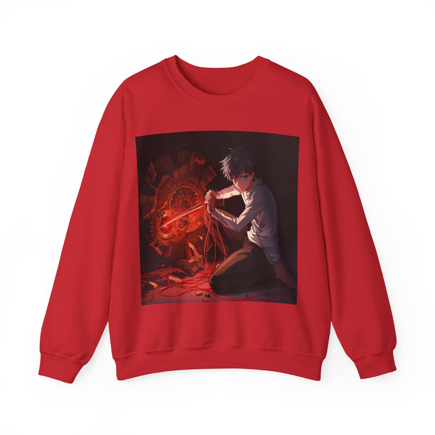 Stylish Unisex Heavy Blend Sweatshirt with Dynamic Artwork