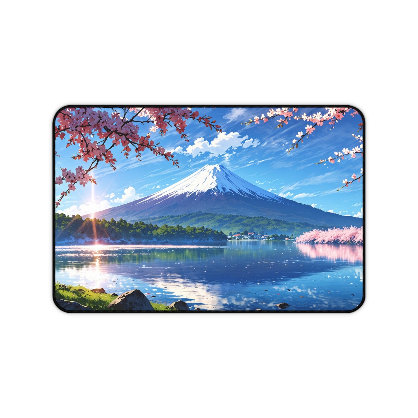 Serene Landscape Desk Mat