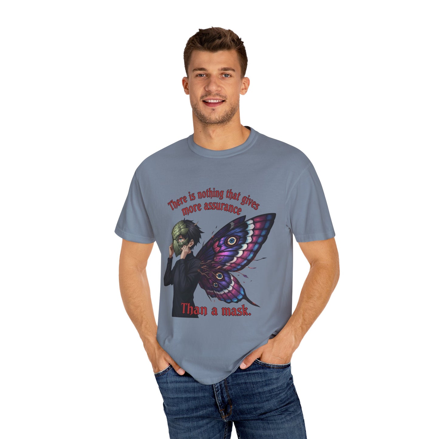 Mysterious Butterfly Mask T-Shirt