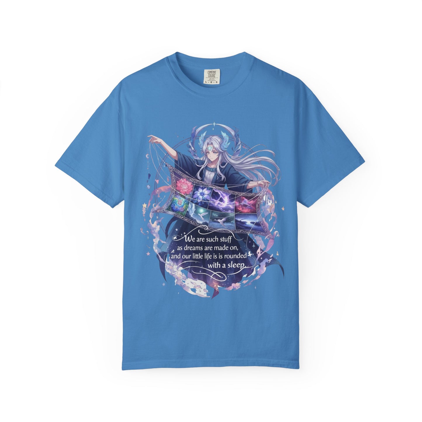 Fantasy Anime Shirt, Shakespeare Quote | Ethereal Art, We Are Such Stuff As Dreams Are Made On Tee