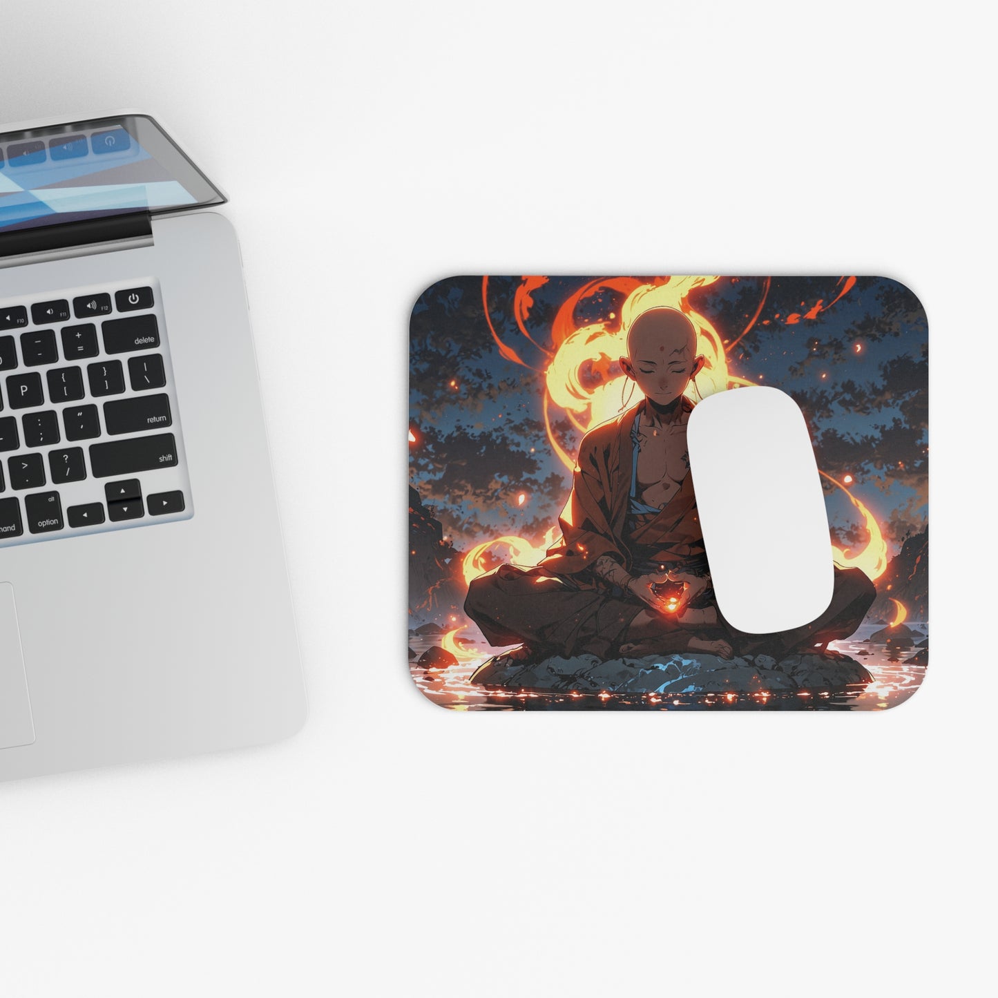 Serene Meditation Mouse Pad