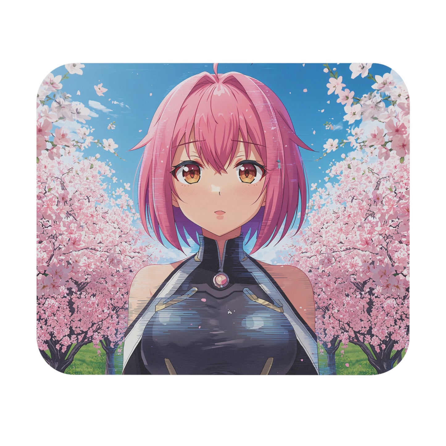 Cherry Blossom Anime Mouse Pad