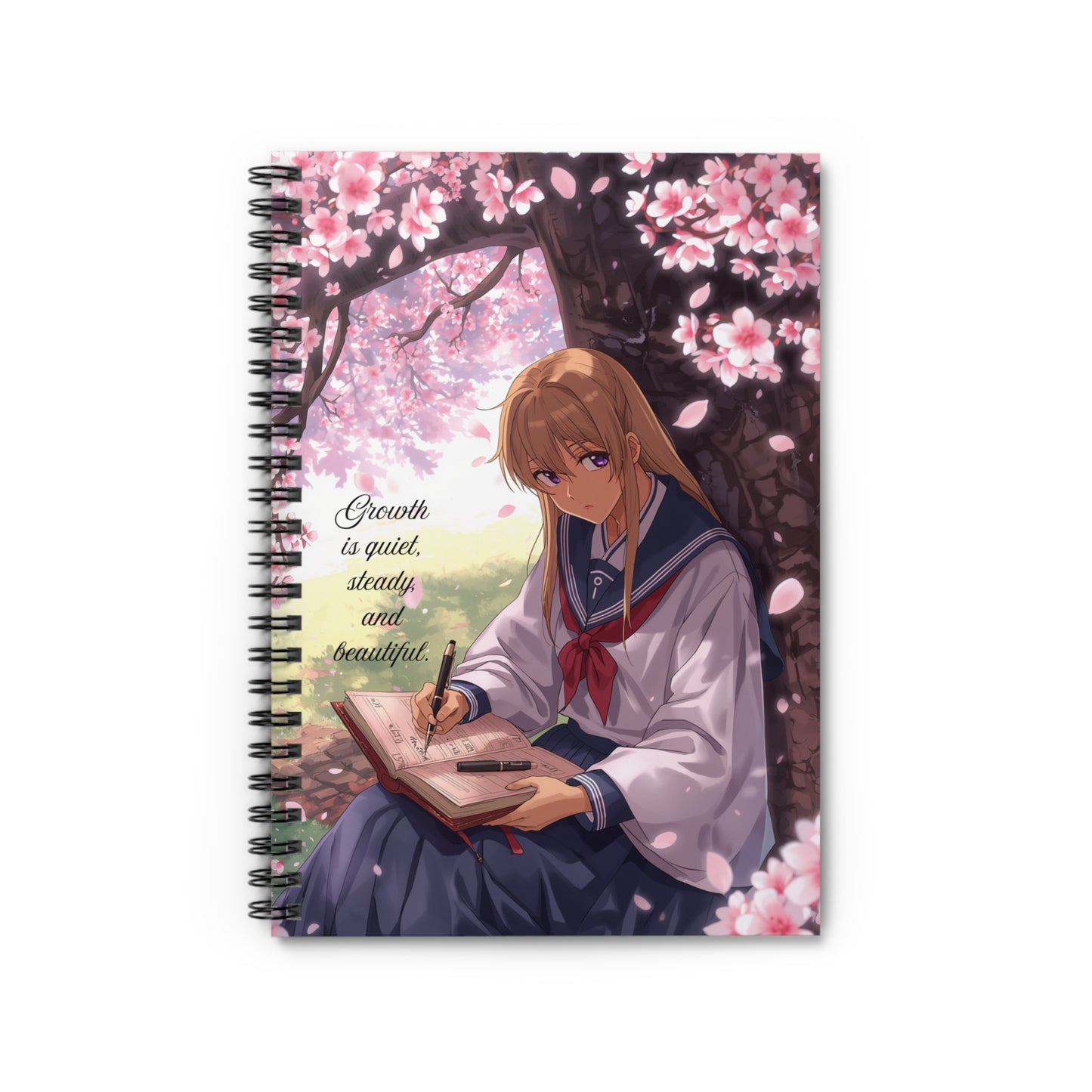 Dreamy Floral Spiral Notebook