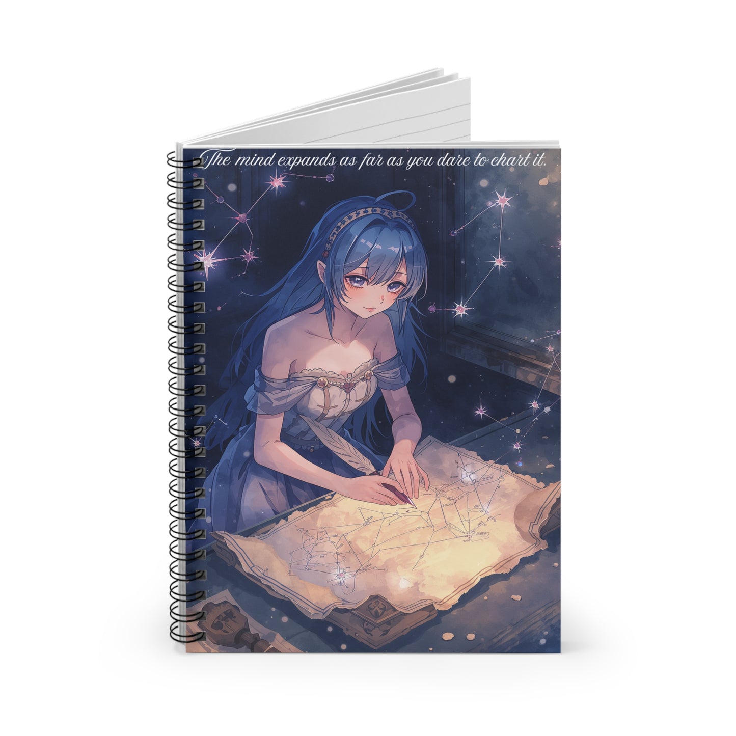 Whimsical Art Spiral Notebook