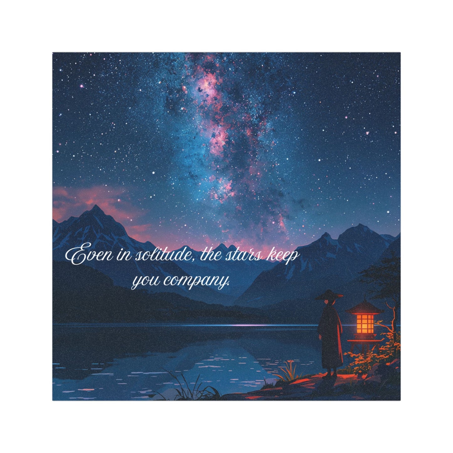 Starlit Solitude Car Magnets