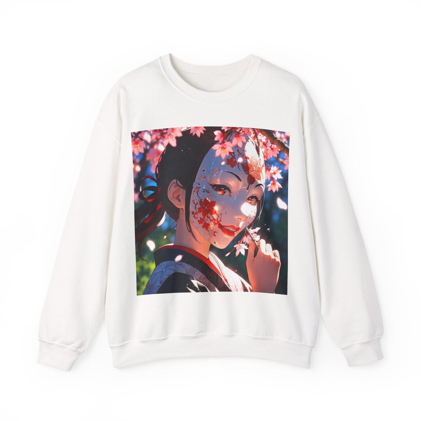 Anime Floral Sweatshirt