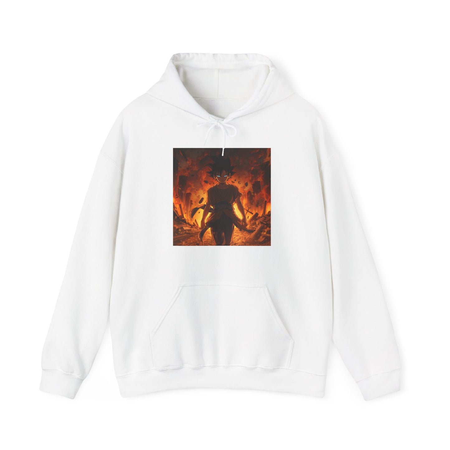 Fiery Shadow Unisex Hoodie