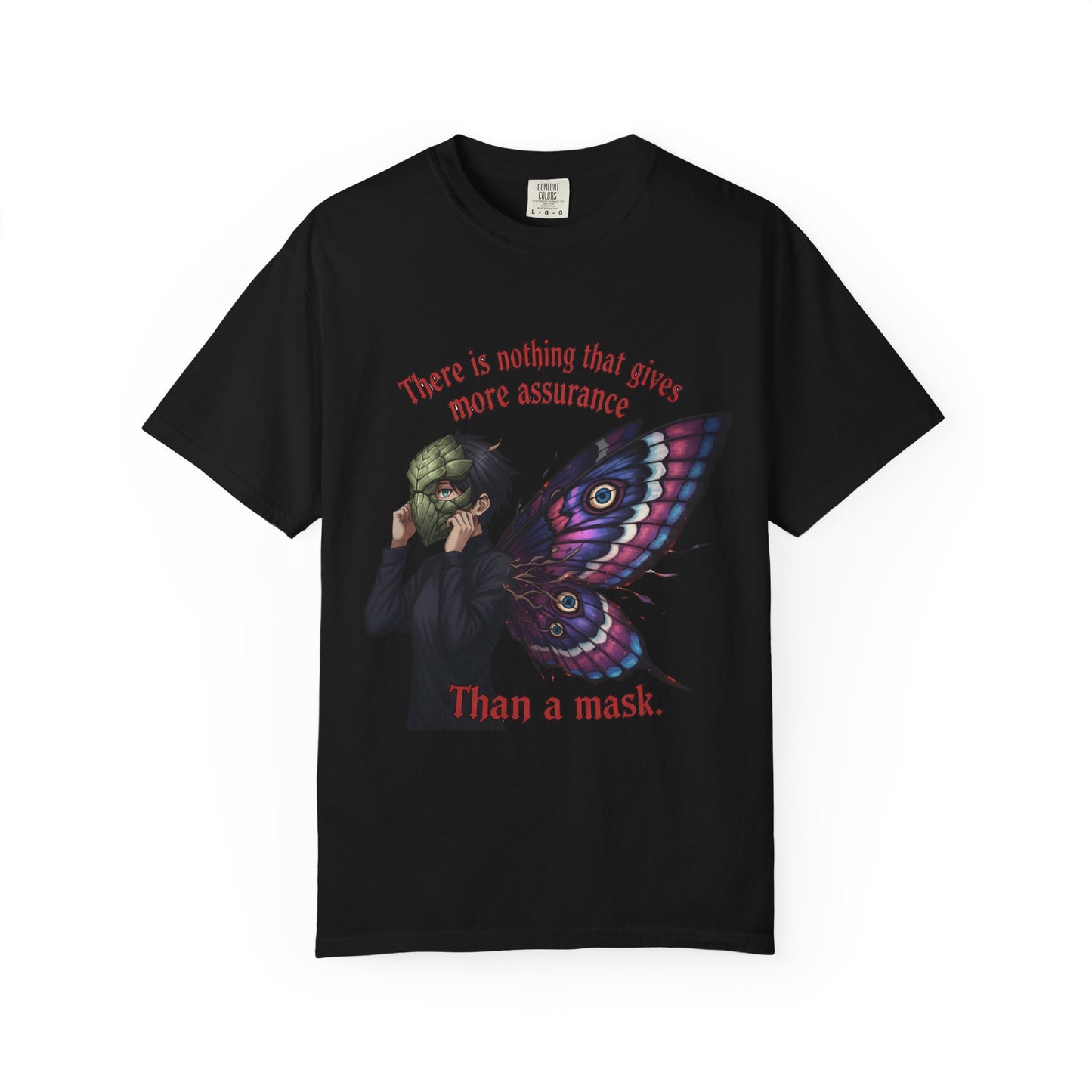 Mysterious Butterfly Mask T-Shirt