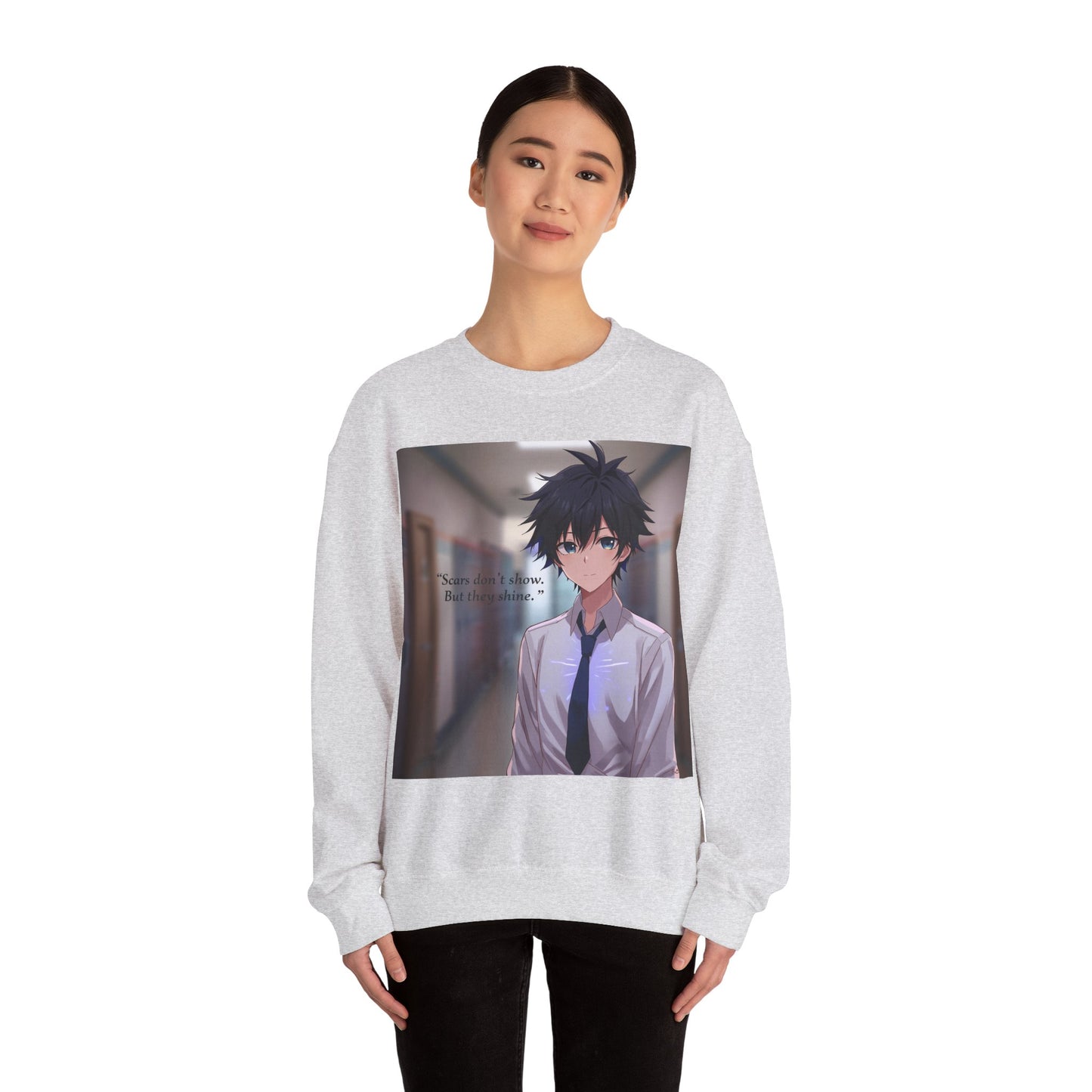 Anime-Inspired Unisex Crewneck Sweatshirt