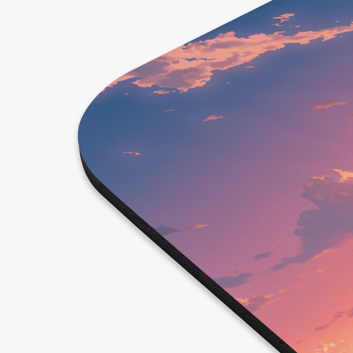Serene Mountain Sunset Mouse Pad