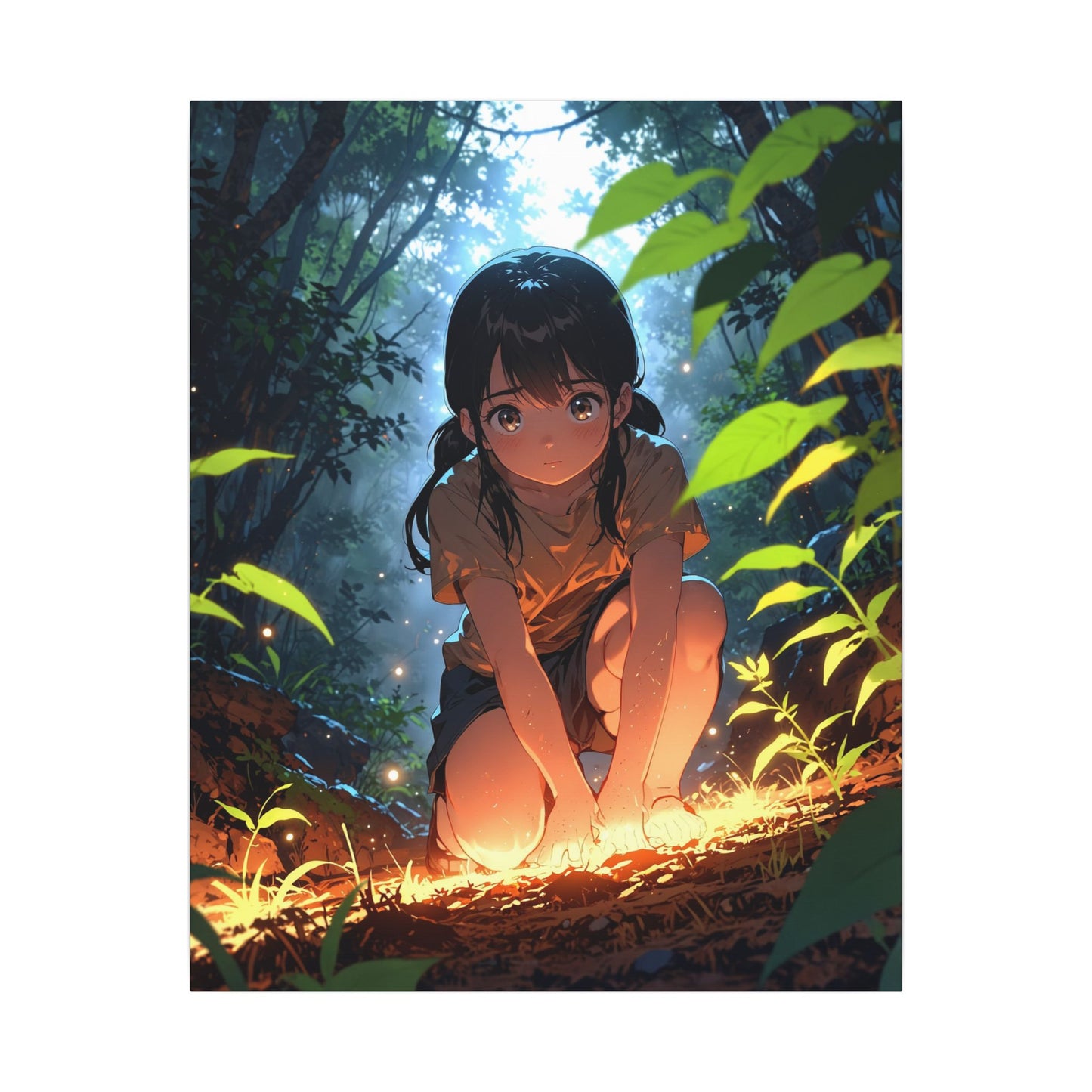 Nature-inspired Matte Canvas Wall Art