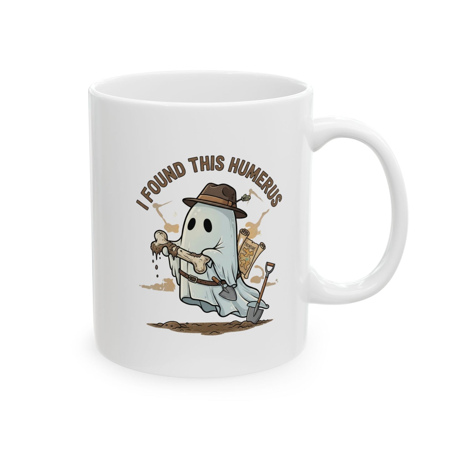 Funny Ghost "I Found This Humerus" Mug