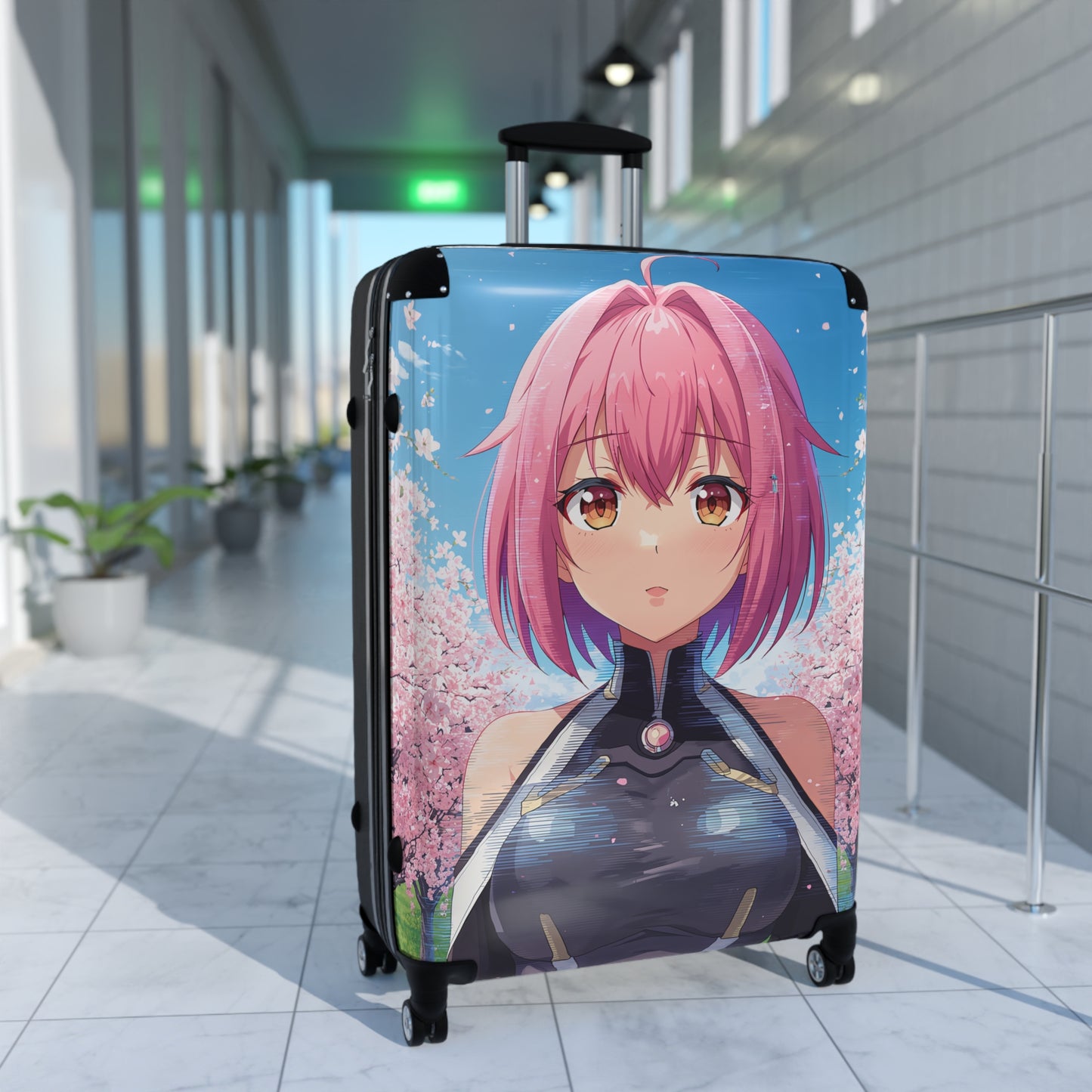 Anime-Inspired Suitcase for Travel Enthusiasts