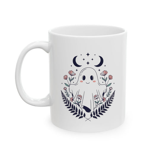 Cute Ghost Cottagecore Mug
