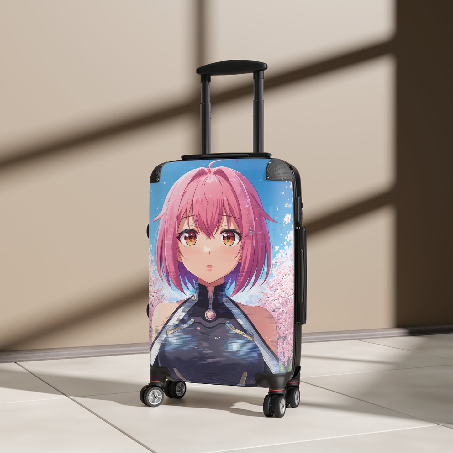 Anime-Inspired Suitcase for Travel Enthusiasts