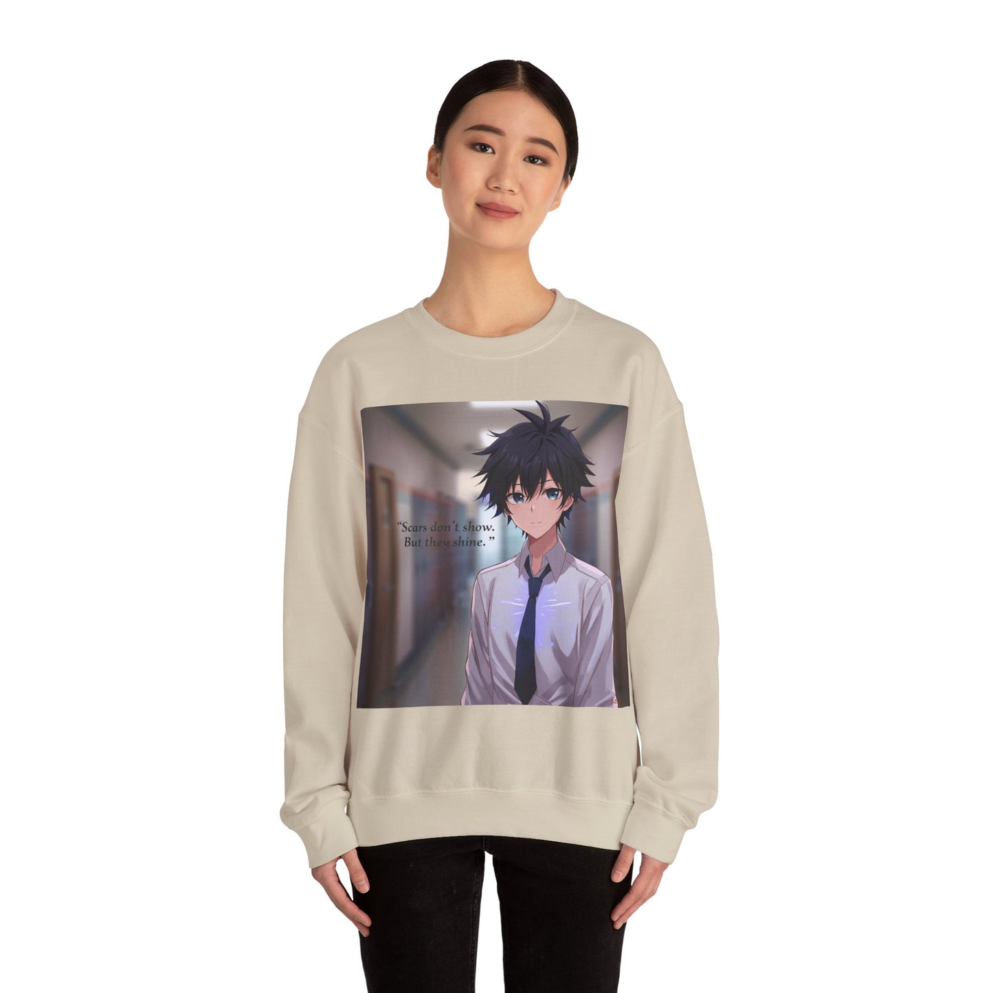Anime-Inspired Unisex Crewneck Sweatshirt