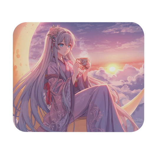 Serene Moonlit Mouse Pad