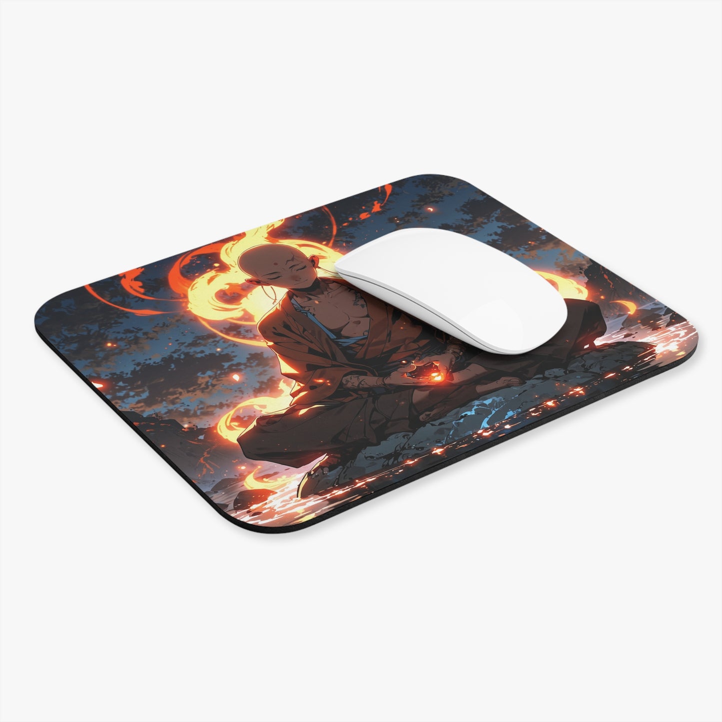 Serene Meditation Mouse Pad